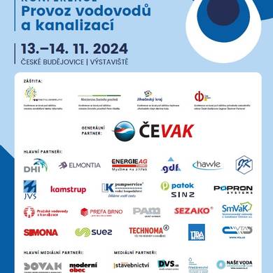 Provoz vodovodů a kanalizací  13.11. - 14.11.2024 České Budějovice